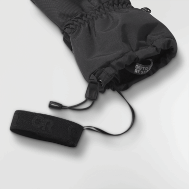 Buitenonderzoek | Adrenalinehandschoenen Dames Zwart