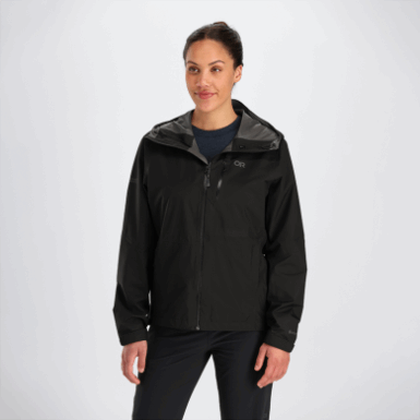 Buitenonderzoek | Dames Aspire Ii Gore-tex® Jack Zwart