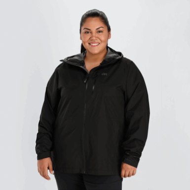 Buitenonderzoek | Dames Aspire Ii Gore-tex® Jack Zwart