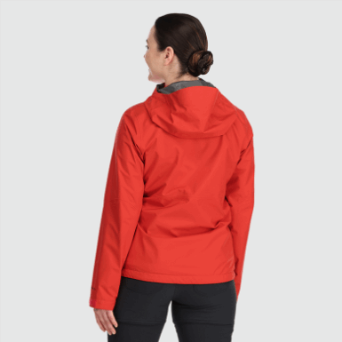 Buitenonderzoek | Damesjack Aspire Ii Gore-tex® Cranberry