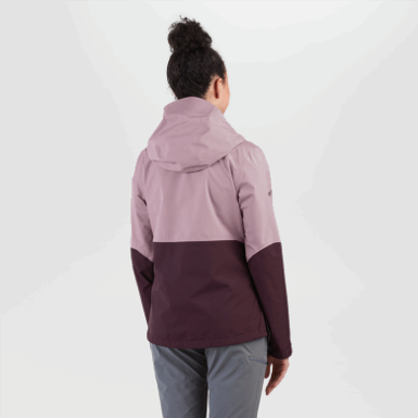 Buitenonderzoek | Aspire Ii Gore-tex® Damesjack Moth/elk