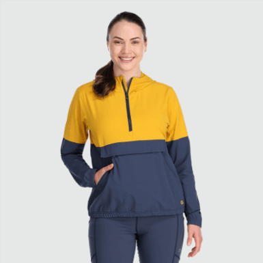 Buitenonderzoek | Ferrosi Dames Anorak Lariks/naval Blauw