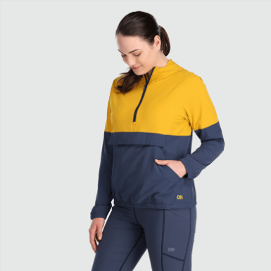 Buitenonderzoek | Ferrosi Dames Anorak Lariks/naval Blauw