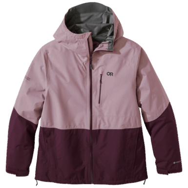 Buitenonderzoek | Dames Aspire Ii Gore-tex® Plus Size Regenjack Mot/elk