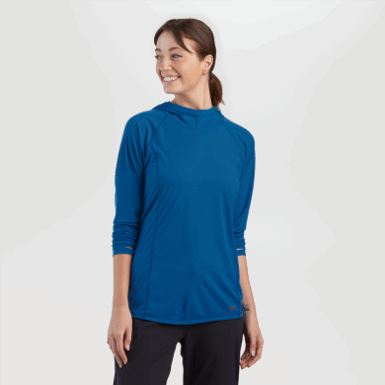 Buitenonderzoek | Dames Echo Hoodie Klassiek Blauw