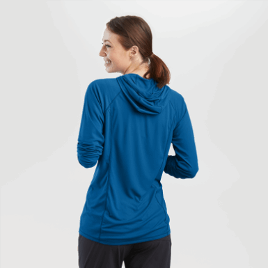 Buitenonderzoek | Dames Echo Hoodie Klassiek Blauw