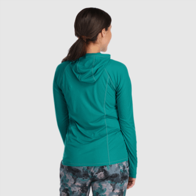 Buitenonderzoek | Echo-hoodie Deep Lake Voor Dames