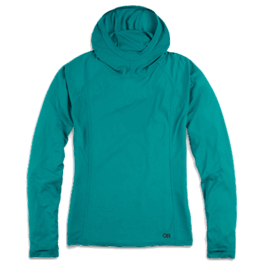 Buitenonderzoek | Echo-hoodie Deep Lake Voor Dames