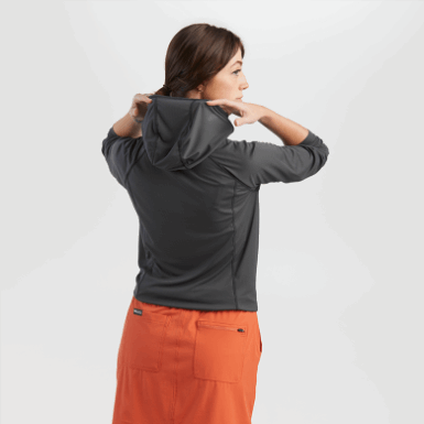 Buitenonderzoek | Echo-hoodie Storm Voor Dames