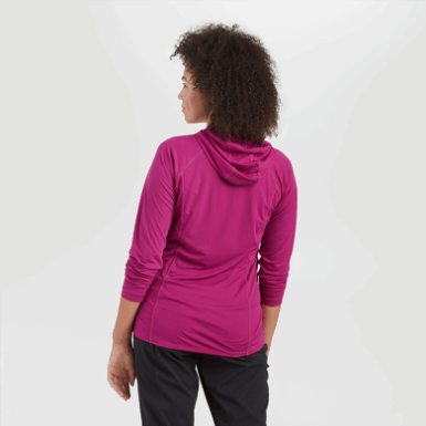 Buitenonderzoek | Fuchsia Dames Echo Hoodie