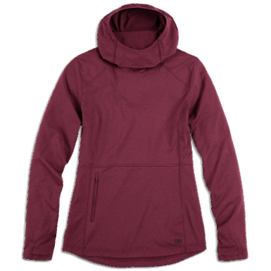 Buitenonderzoek | Dames Melody Pullover Hoodie Kalamata Heather