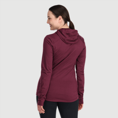 Buitenonderzoek | Dames Melody Pullover Hoodie Kalamata Heather