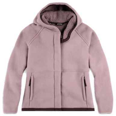 Buitenonderzoek | Juneau Fleece Hoodie Moth Voor Dames