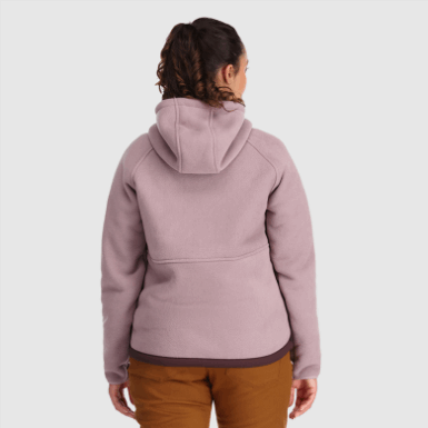 Buitenonderzoek | Juneau Fleece Hoodie Moth Voor Dames