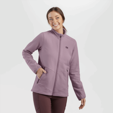 Buitenonderzoek | Vigor Plus Fleecejack Voor Dames Moth