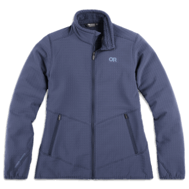 Buitenonderzoek | Dames Vigor Plus Fleecejack Marineblauw