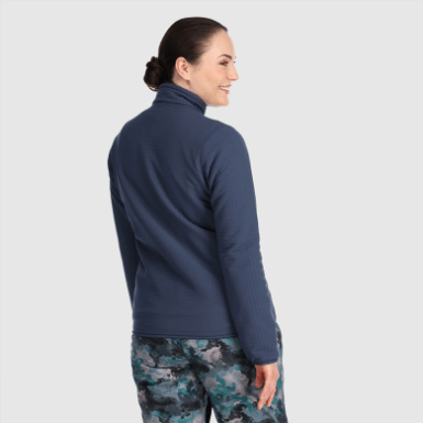 Buitenonderzoek | Dames Vigor Plus Fleecejack Marineblauw