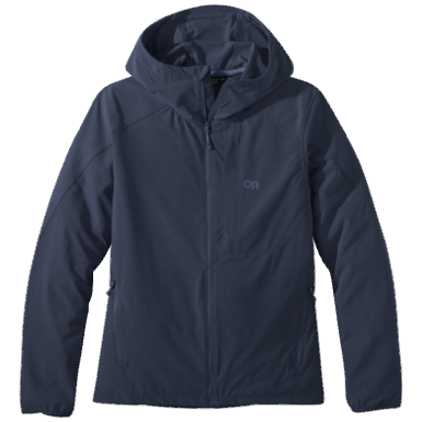 Buitenonderzoek | Marineblauwe Ferrosi-hoodie Voor Dames
