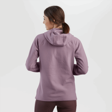 Buitenonderzoek | Vigor Plus Fleece Hoodie Mot Voor Dames