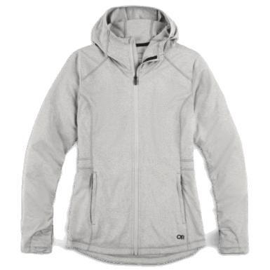 Buitenonderzoek | Dames Melody Full Zip Hoodie-plus Zwart