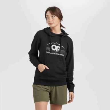 Buitenonderzoek | Pleitbezorger Hoodie Zwart/wit