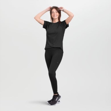 Buitenonderzoek | Dames Melody 7/8 Legging Zwart