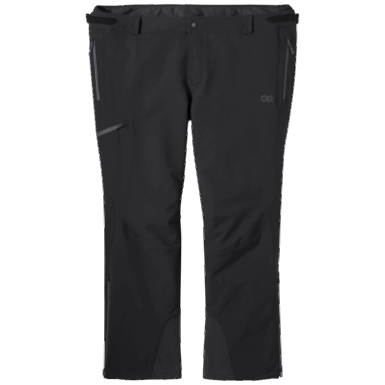 Buitenonderzoek | Dames Cirque Ii Plus Size Broek Zwart