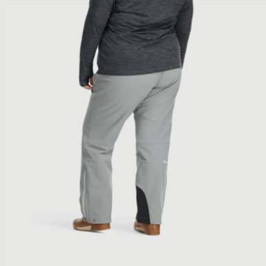 Buitenonderzoek | Dames Cirque Ii Plus Size Broek Licht Pewter