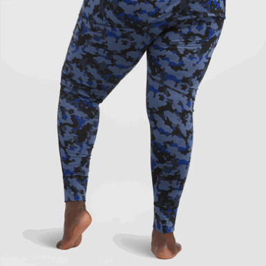 Buitenonderzoek | Dames Alpine Onset Merino Broek Marineblauw Camo