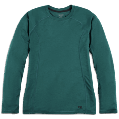 Buitenonderzoek | Dames Alpine Onset Merino Crew Zwart