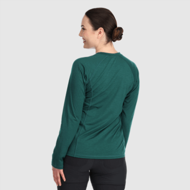 Buitenonderzoek | Dames Alpine Onset Merino Crew Treeline