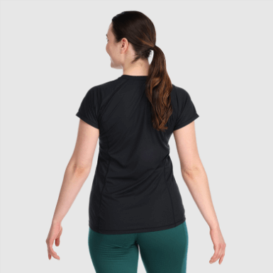 Buitenonderzoek | Dames Echo T-shirt Zwart