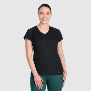 Buitenonderzoek | Dames Echo T-shirt Zwart