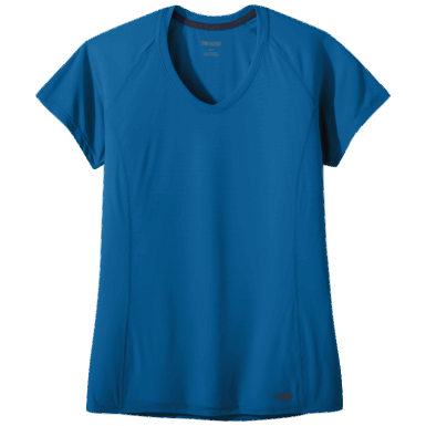 Buitenonderzoek | Dames Echo T-shirt Klassiek Blauw