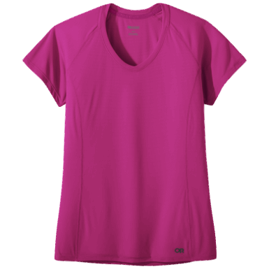 Buitenonderzoek | Dames Echo T-shirt Fuchsia