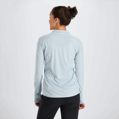 Buitenonderzoek | Dames Echo Quarter Zip Arctic