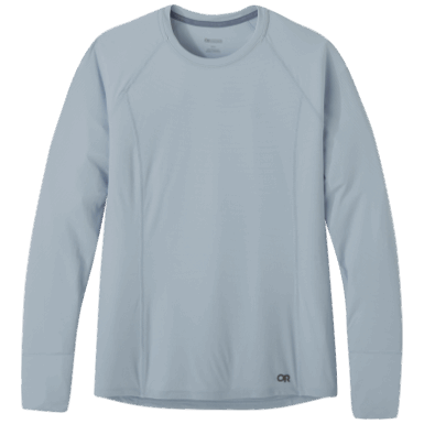 Buitenonderzoek | Echo Dames T-shirt Met Lange Mouwen Arctic