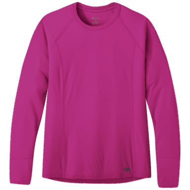 Buitenonderzoek | Fuchsia Dames Echo Longsleeve T-shirt