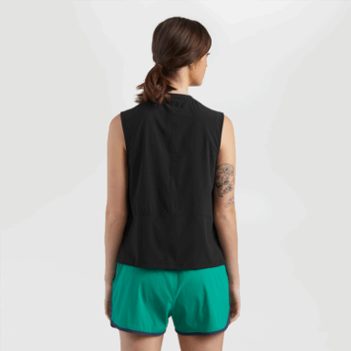 Buitenonderzoek | Dames Astroman Tank Zwart