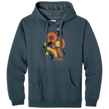 Buitenonderzoek | Shape Scape Hoodie Marineblauw
