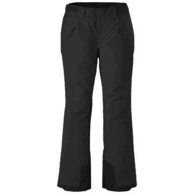 Buitenonderzoek | Dames Snowcrew Broek-plus Zwart