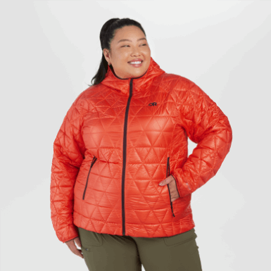 Buitenonderzoek | Zonsondergang Met Helium Geïsoleerde Grote Maten Dameshoodie