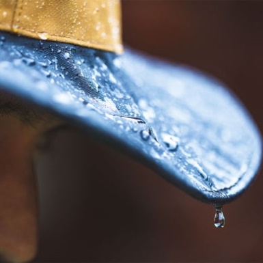 Buitenonderzoek | Seattle Sombrero Regenhoed Zwart