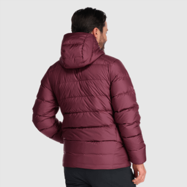 Buitenonderzoek | Kalamata-hoodie Met Koude Voorkant En Dons Voor Heren