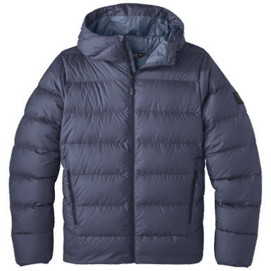 Buitenonderzoek | Heren Hoodie Met Koude Voorkant, Marineblauw