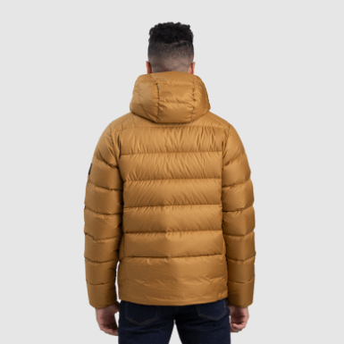 Buitenonderzoek | Zadel Met Capuchon Voor Heren Met Coldfront-dons