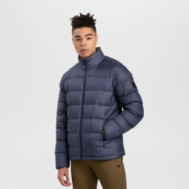Buitenonderzoek | Heren Coldfront Donsjack Marineblauw