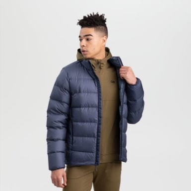 Buitenonderzoek | Heren Coldfront Donsjack Marineblauw