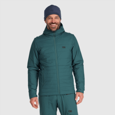 Buitenonderzoek | Schaduw Geïsoleerde Herenhoodie Treeline
