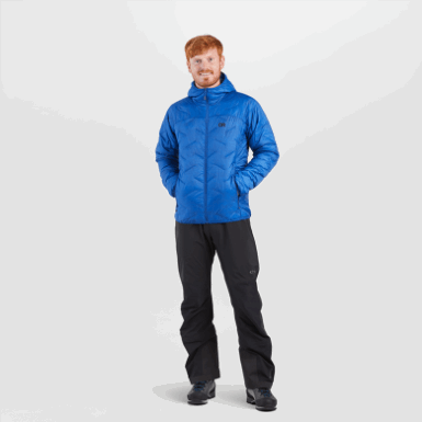 Buitenonderzoek | Heren Hoodie Superstrand Lt Klassiek Blauw